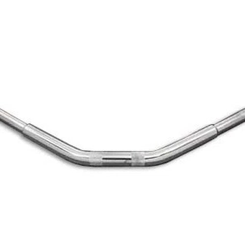 5-1/2 inch Drag Replica Handlebar with Indents Chrome for Harley-Davidson