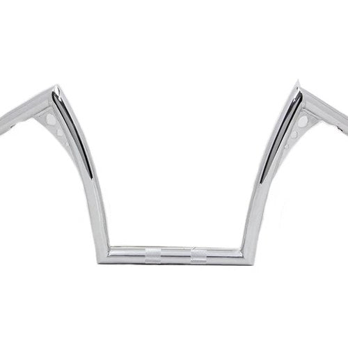 12 inch Pirate Z-Bar Handlebar Chrome for Harley-Davidson