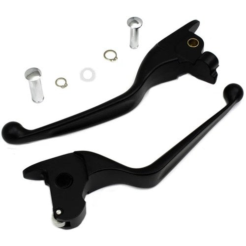 Black Hand Lever Set for Harley-Davidson