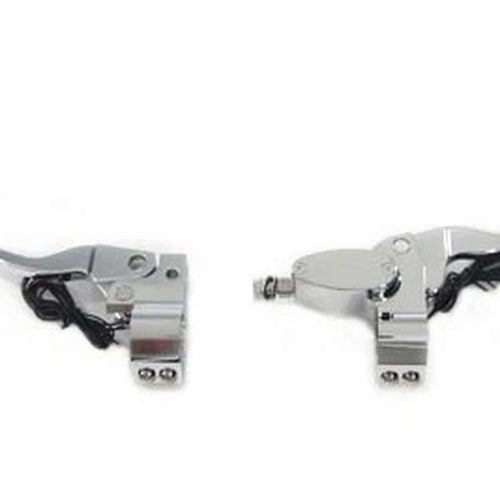 Chrome Handlebar Control Kit for Harley-Davidson