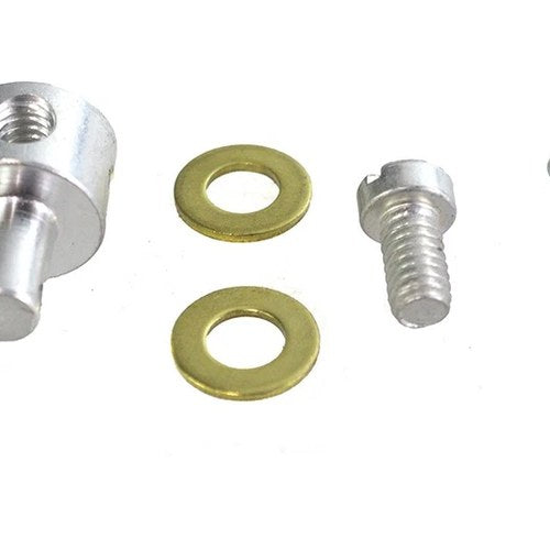 Cadmium Carburetor Throttle Lever Wire Block Kit for Harley-Davidson