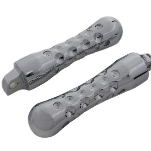 Chrome Contour Agostinni Footpeg Set for Harley-Davidson