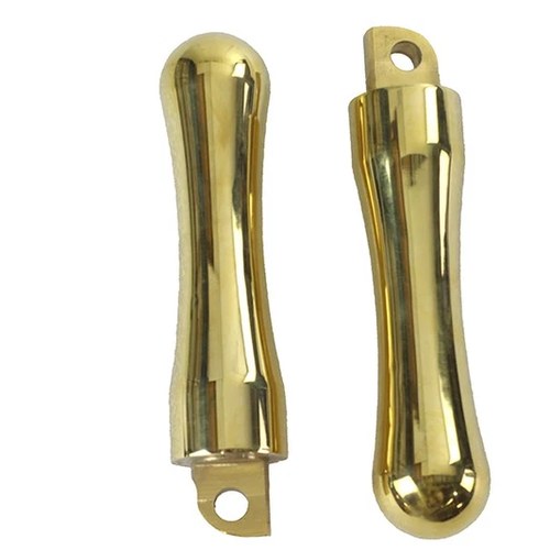 Brass Contour Footpeg Set for Harley-Davidson