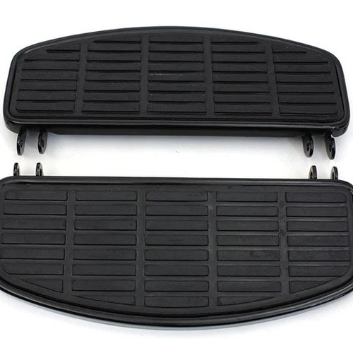 'D' Driver Footboard Set Gloss Black for Harley-Davidson