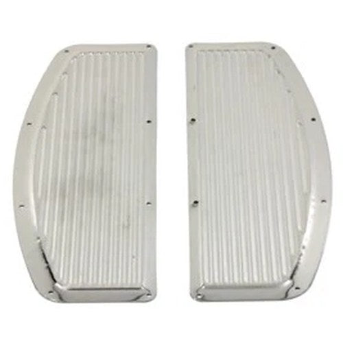 Footboard Mat Set Chrome for Harley-Davidson