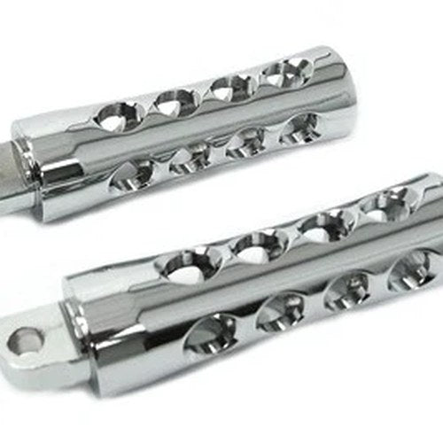Chrome Concave Style Footpeg Set for Harley-Davidson