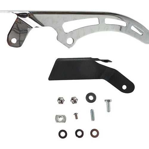 Chrome Rear Upper Belt Guard for Harley-Davidson
