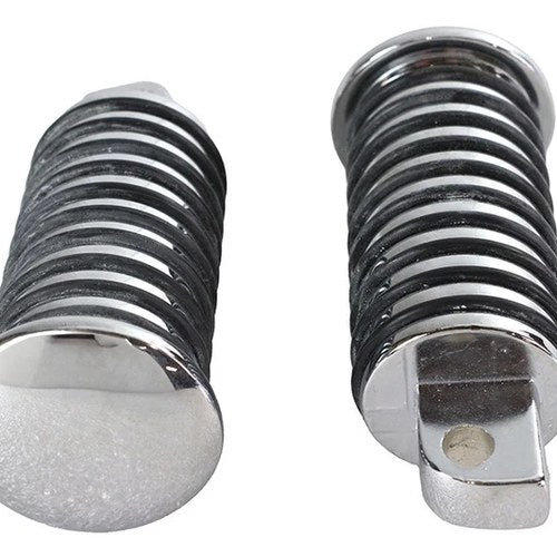 O-Ring Style Footpeg Set Chrome for Harley-Davidson