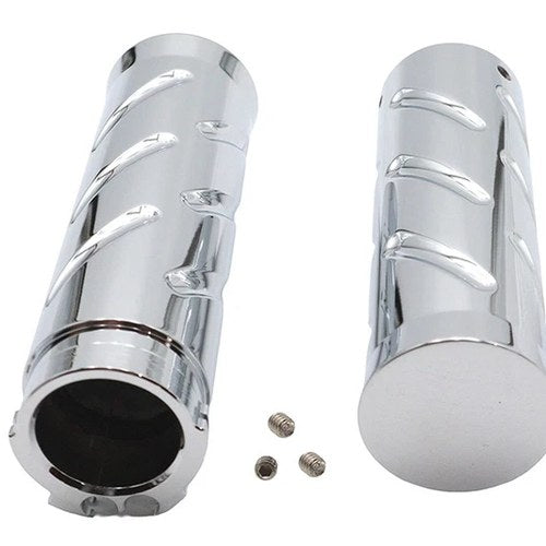 Billet Twist Style Grip Set for Harley-Davidson