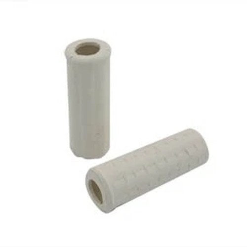 Replica White Waffle Grip Set with Plug Hole for Harley-Davidson