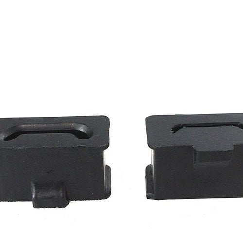 Muffler Mount Set Black Rubber for Harley-Davidson