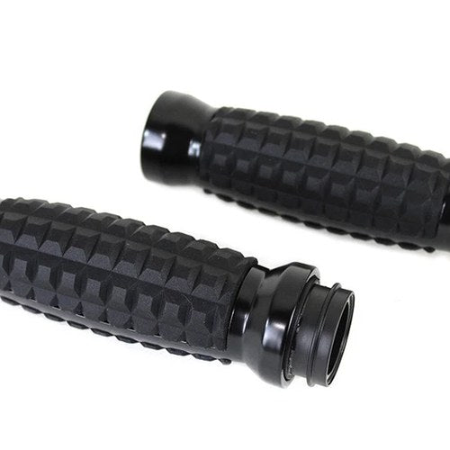 Alligator Style Grip Set Black for Harley-Davidson