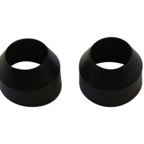 35mm Rubber Fork Boots Black for Harley-Davidson
