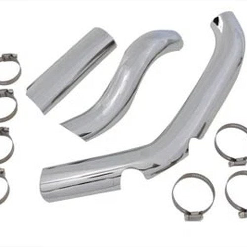 Two Into One Exhaust Heat Shield Kit for Harley-Davidson