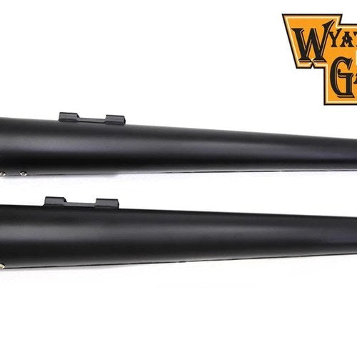 Wyatt Gatling Muffler Set with Vortex Tips for Harley-Davidson