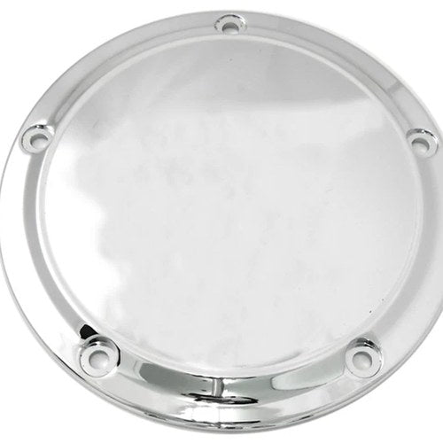 Chrome 5-Hole Smooth Derby Cover for Harley-Davidson