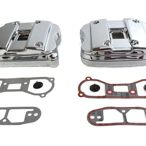 Rocker Box Cover Set Chrome for Harley-Davidson