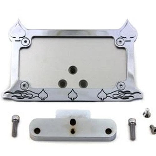 Tail Lamp and License Plate Holder Spade Style for Harley-Davidson