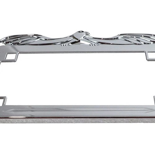 License Plate Frame Flying Eagle Style Chrome for Harley-Davidson