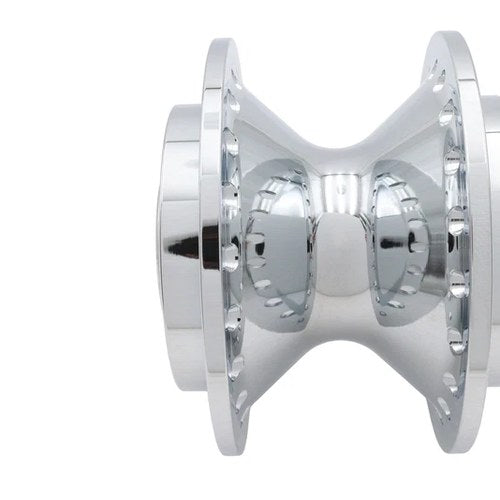 Chrome Front Wheel Hub 1 inch Bearings for Harley-Davidson