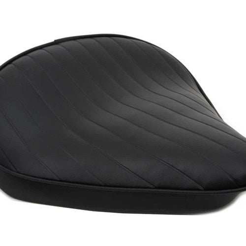 Black Tuck and Roll Solo Seat Large for Harley-Davidson