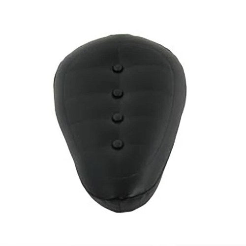 4 Button Black Solo Seat for Harley-Davidson