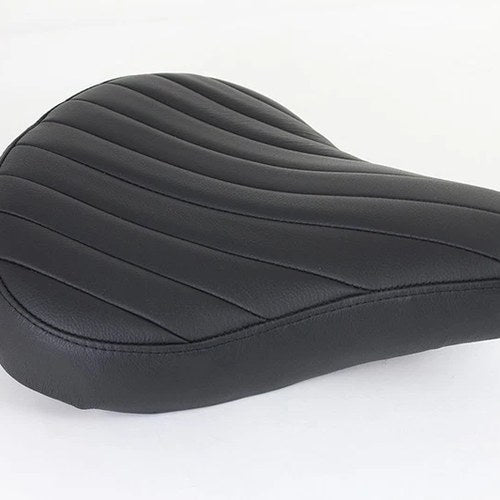 Bates Tuck and Roll Leather Solo Seat for Harley-Davidson