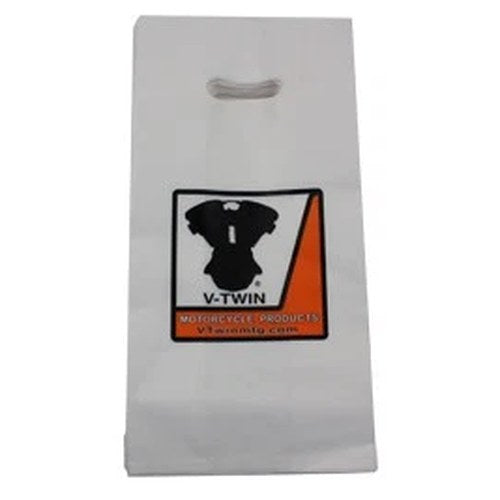 V-Twin White Shop Bag for Harley-Davidson