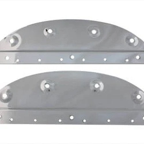 Chrome Saddlebag Mount Plate Set for Harley-Davidson