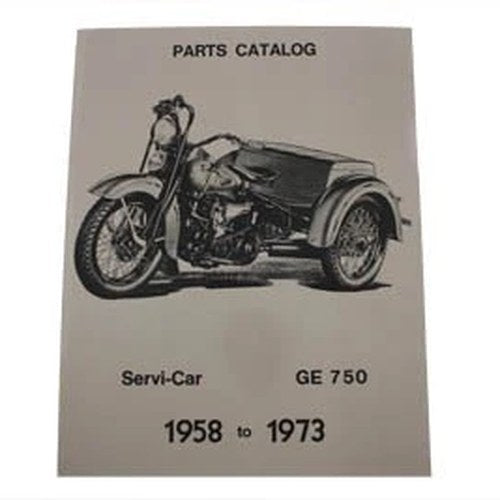 Servi-Car Parts Book for Harley-Davidson