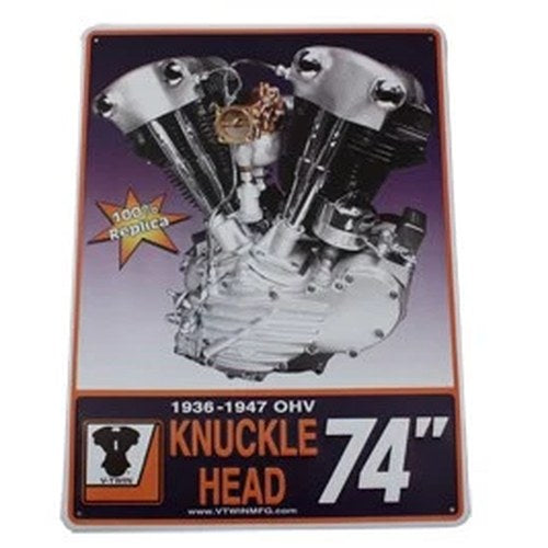 Knucklehead Engine Plaque for Harley-Davidson
