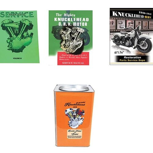 Knucklehead Manual Set for Harley-Davidson