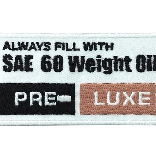 Sae 60 Weight Oil Patches for Harley-Davidson
