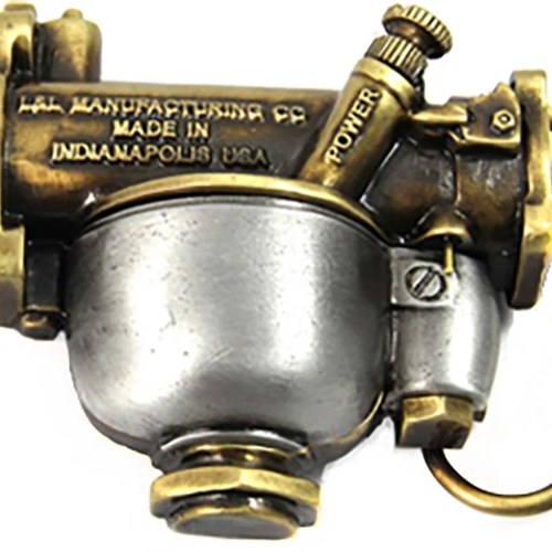 Linkert Carburetor Belt Buckle for Harley-Davidson