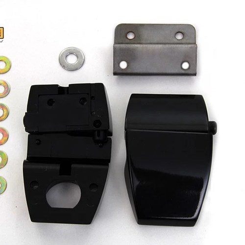 Wyatt Gatling Black Tour-Pak Luggage Latch Kit for Harley-Davidson