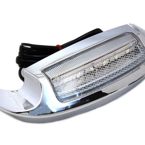 Clear Lens Front Fender Tip with LED for Harley-Davidson