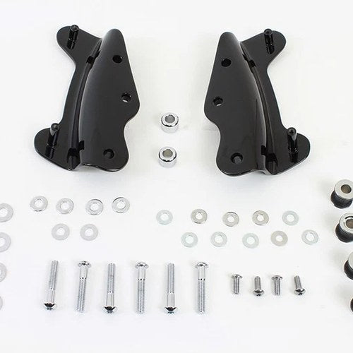 Docking Hardware Kit Gloss Black for Harley-Davidson