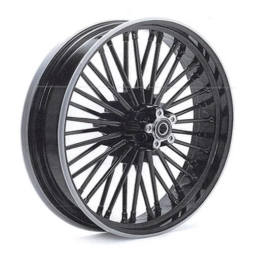Front 21 inch x 3.15 inch Duro 36 Fat Spoke Matte Black Whee for Harley-Davidson