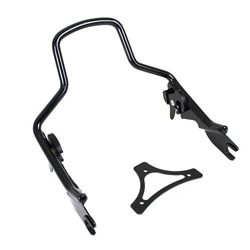 Shorty Detachable Sissy Bar Black for Harley-Davidson