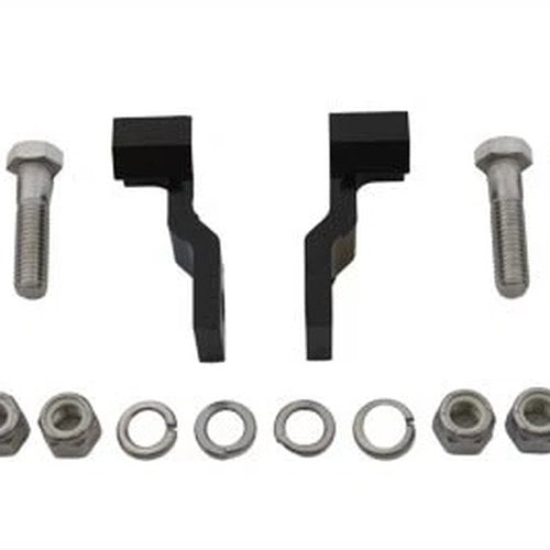 Rear Shock Lowering Kit Black for Harley-Davidson