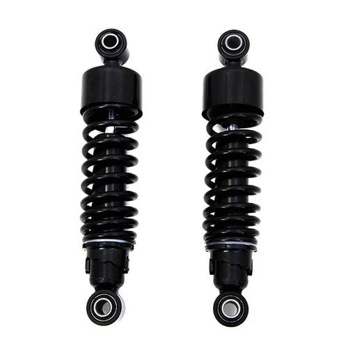 2-1/4 inch Lower Shock Set Gloss Black for Harley-Davidson