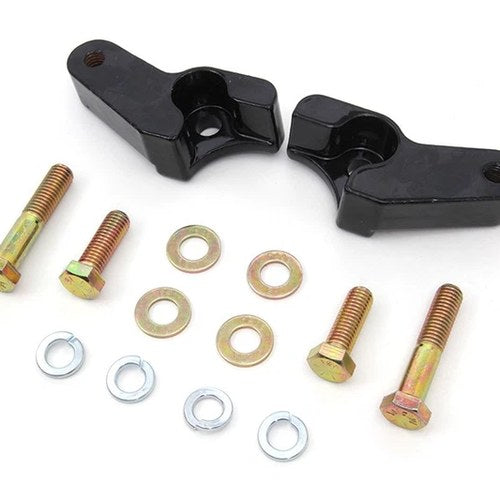 Rear Shock Lowering Kit Black for Harley-Davidson