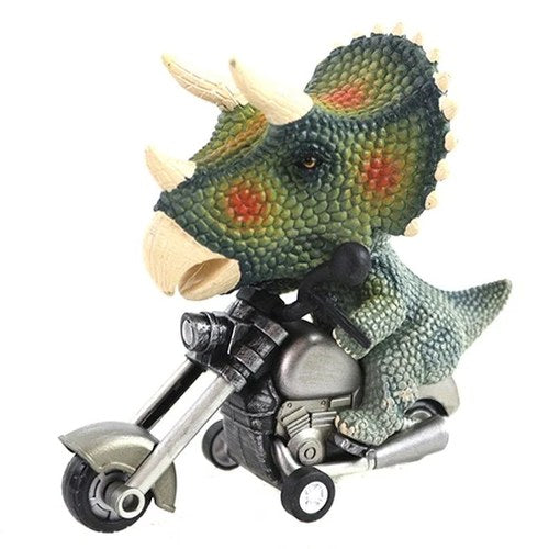 Big Head Triceratops Dinosaur Rider Toy for Harley-Davidson
