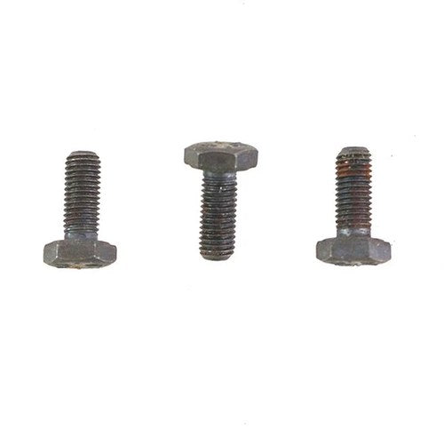 Black Hex Cap Bolts 1/4 inch-20 x 3/8 inch for Harley-Davidson