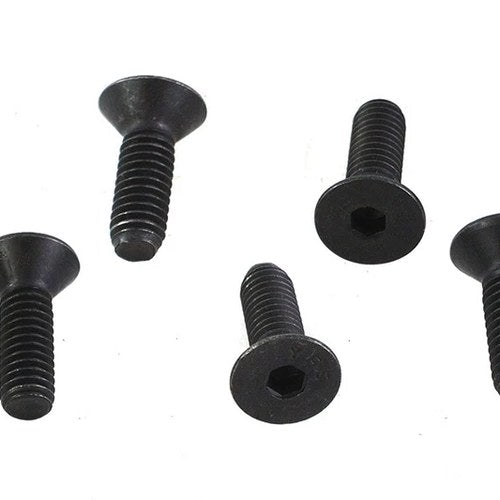 Allen Flat Head Screws Black 5/16 inch-18 x 1 inch for Harley-Davidson