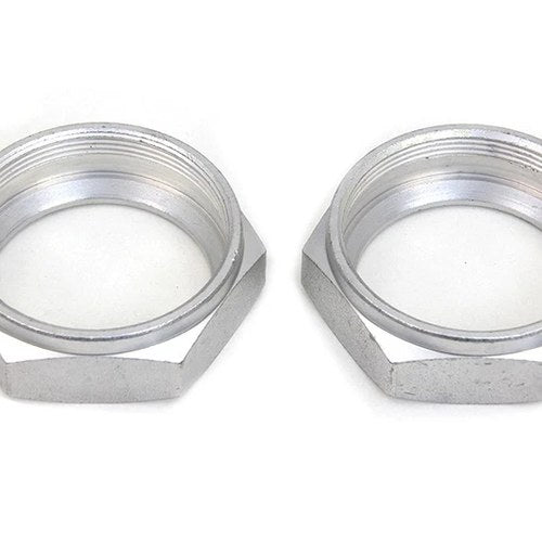 Cadmium Manifold Nuts for Harley-Davidson