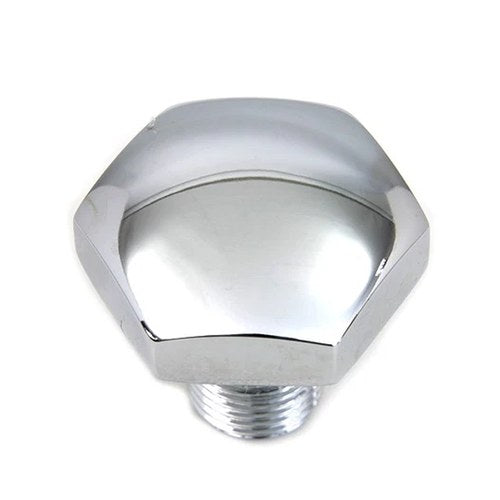 Chrome Dome Shape Top Fork Tube Bolt for Harley-Davidson