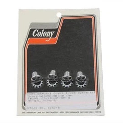 Fork Bracket Acorn Allen Screw for Harley-Davidson