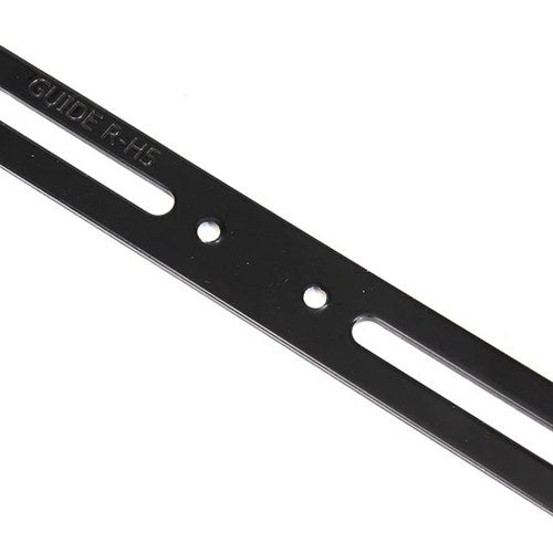 Black Replica Guide License Plate Bracket for Harley-Davidson