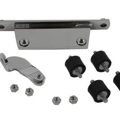 Round Oil Tank Mount Chrome for Harley-Davidson